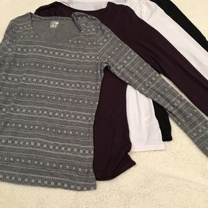 32 degree long sleeve shirts, size L